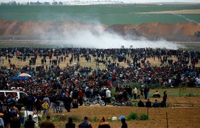 مسيرة فلسطينية مليونية في الذكرى الأولى لانطلاق مسيرات العودة