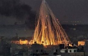 قصف اميركي بقنابل الفوسفور الأبيض على الباغوز بسوريا