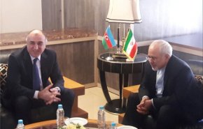 رایزنی ظریف و همتای آذربایجانی در تهران