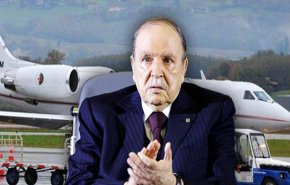 فيديو..طائرة الرئيس الجزائري تحط بمطار بوفاريك العسكري