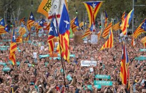 تظاهرات 120 هزار نفری جدایی طلبان در مادرید 