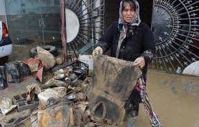 السيول تلحق اضرارا مادية بمئات المنازل في شمال ايران