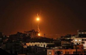 رژیم صهیونیستی بار دیگر به غزه حمله هوایی کرد