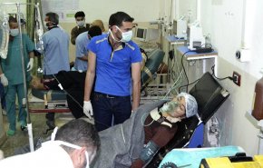 21 حالة اختناق بصواريخ اطلقها الارهابيون على ريف حماة