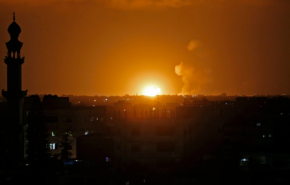 طائرة استطلاع إسرائيلية تقصف شمال غزة