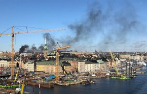 بالصورة: انفجار غرب ستوكهولم واصابة عدة اشخاص