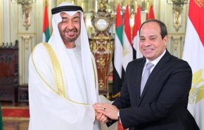دیدار ولی‌عهد ابوظبی با رئیس‌جمهور مصر

