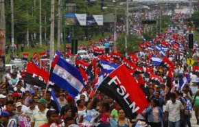 احتجاج في نيكاراغوا للمطالبة برحيل اورتيغا