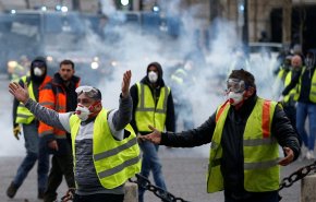 ​​​​​​​احتجاجات جديدة للسترات الصفراء في فرنسا
