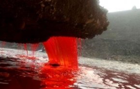شاهد: الكشف عن لغز 'شلالات الدم' .. تنبع من بحيرة غامضة 