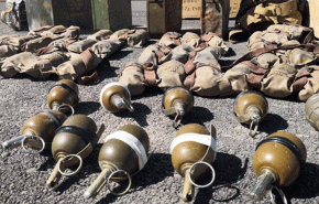 شاهد: اسلحة امريكية من مخلفات الارهابيين في الغوطة
