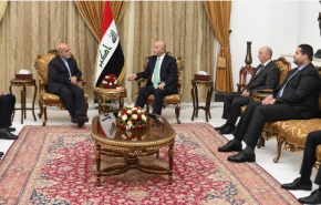 صالح للسفير الايراني: العراق يرفض ان يكون منطلقاً لايذاء جيرانه