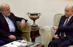 اظهارات مهم برهم صالح در دیدار با سفیر ایران در عراق