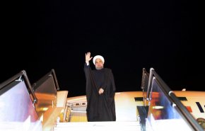الرئيس روحاني يعود الى طهران في ختام زيارته لخوزستان