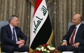 دیدار معاون نخست‌وزیر روسیه با «برهم صالح» در بغداد