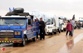 خروج حدود دو هزار آواره سوری از اردوگاه «الرکبان»
