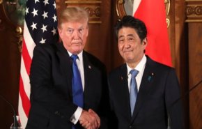گفت‌وگوی ترامپ با نخست‌وزیر ژاپن درباره ایران