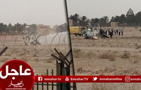 سقوط طائرة عسكرية جزائرية جنوبي البلاد

