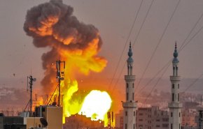شهداء فلسطينيين بقصف اسرائيلي لموقع للمقامة في غزة