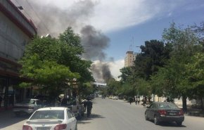 وقوع انفجار در نزدیکی ساختمان دادستانی کل افغانستان در کابل + فیلم