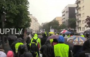 ادامه اعتراضات مردمی در فرانسه در بیست‌ و ششمین شنبه اعتراض + فیلم و عکس