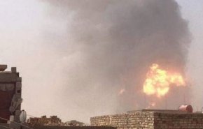 بالصور...انفجار عبوة صوتية وسط بغداد
