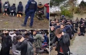 فیلم بد رفتاری پلیس فرانسه با دانش آموزان، چالشی جدید برای مکرون