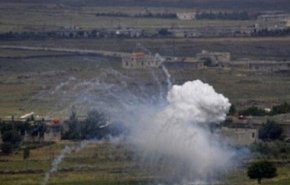 الكيان الصهيوني ألقى قنابل دخانية باتجاه كفركلا جنوبي لبنان