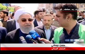 الرئيس روحاني : تلك هي رسالة يوم القدس العالمي 