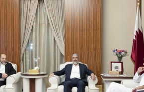 دیدار هیأتی از حماس با امیر قطر