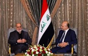 دیدار برهم صالح و و ایرج مسجدی؛ تاکید بر اهمیت تقویت روابط تهران-بغداد