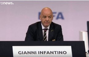 شاهد: إعادة انتخاب جياني إنفانتينو رئيسا لـ الفيفا حتى 2023