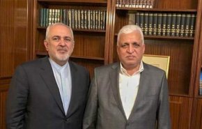 دیدار ظریف با رئیس الحشد الشعبی