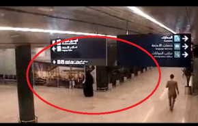 أول فيديو للحظة سقوط صاروخ كروز اليمني على مطار أبها