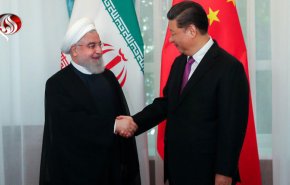 دیدار رؤسای جمهور ایران و چین در حاشیه نشست شانگهای