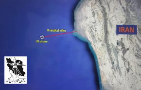 منظمة الخرائط تؤكد سقوط الطائرة داخل الاجواء الايرانية