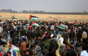 آماده شدن فلسطینیان برای شرکت در 67امین جمعه تظاهرات بازگشت