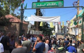 احتجاجات فلسطينية في صيدا على قرار وزير العمل اللبناني