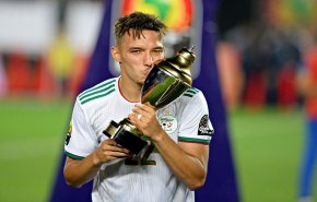 الجزائري بن ناصر أفضل لاعب في بطولة امم أفريقيا 2019