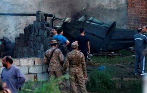 سقوط هواپیمای نظامی پاکستان ۱۷ کشته برجا گذاشت