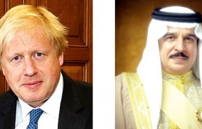 گفت‌وگوی تلفنی شاه بحرین و نخست‌وزیر جدید انگلیس
