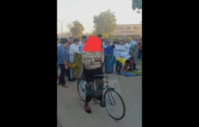 نمازگزار دوچرخه سوار مصری از غصه درگذشت!