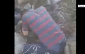 ویدئویی دلخراش از پیکر در خون خفته 3 فلسطینی شهید