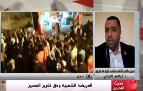 العرادي: الارقام تؤكد أهمية العريضة الشعبية البحرينية+فيديو