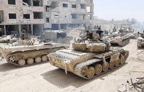 الجيش الى خان شيخون ويسيطر ناريا على طريق حلب دمشق