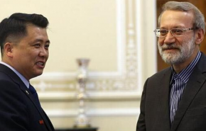 لاريجاني: كوريا الشمالية اتخذت موقفا ذكيا ازاء مطالب اميركا الاحادية