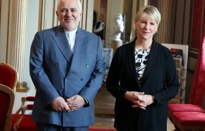 وزير الخارجية الايراني يلتقي نظيرته السويدية