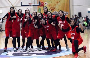 منتخب سيدات ايران لكرة السلة يحرز المركز الثالث في بطولة غرب اسيا