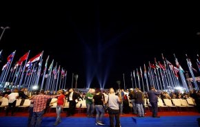 38 دولة ترفع أعلامها بمعرض دمشق الدولي رغم التهديد الامريكي