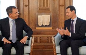 دیدار بشار اسد با یک هیئت فرانسوی